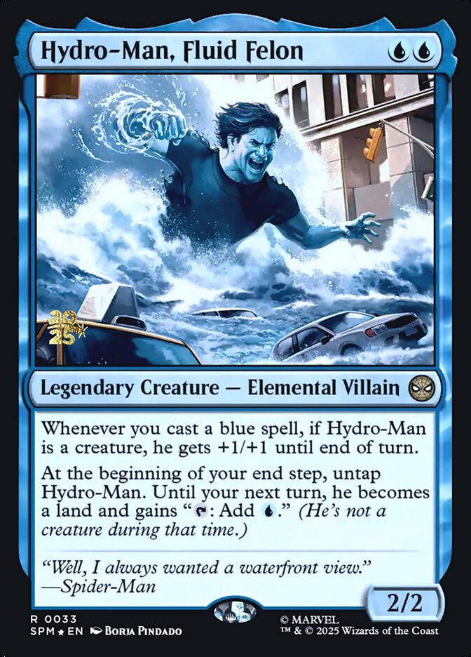 Hydro-Man, Fluid Felon (Marvel's Spider-Man Promos)