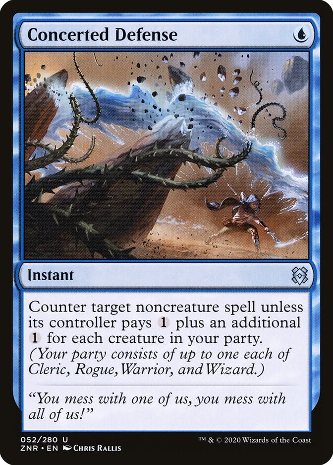 Concerted Defense (Zendikar Rising)