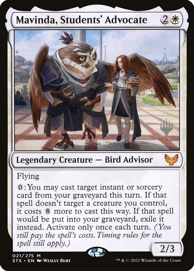 Mavinda, Students' Advocate (Strixhaven: School of Mages Promos)