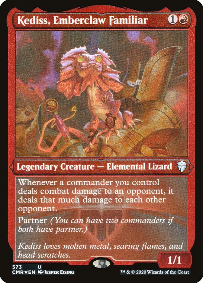 Kediss, Emberclaw Familiar (Commander Legends)