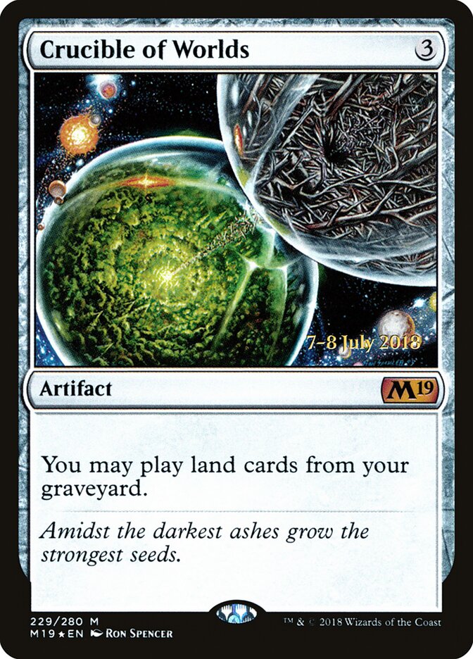 Crucible of Worlds (Core Set 2019 Promos)