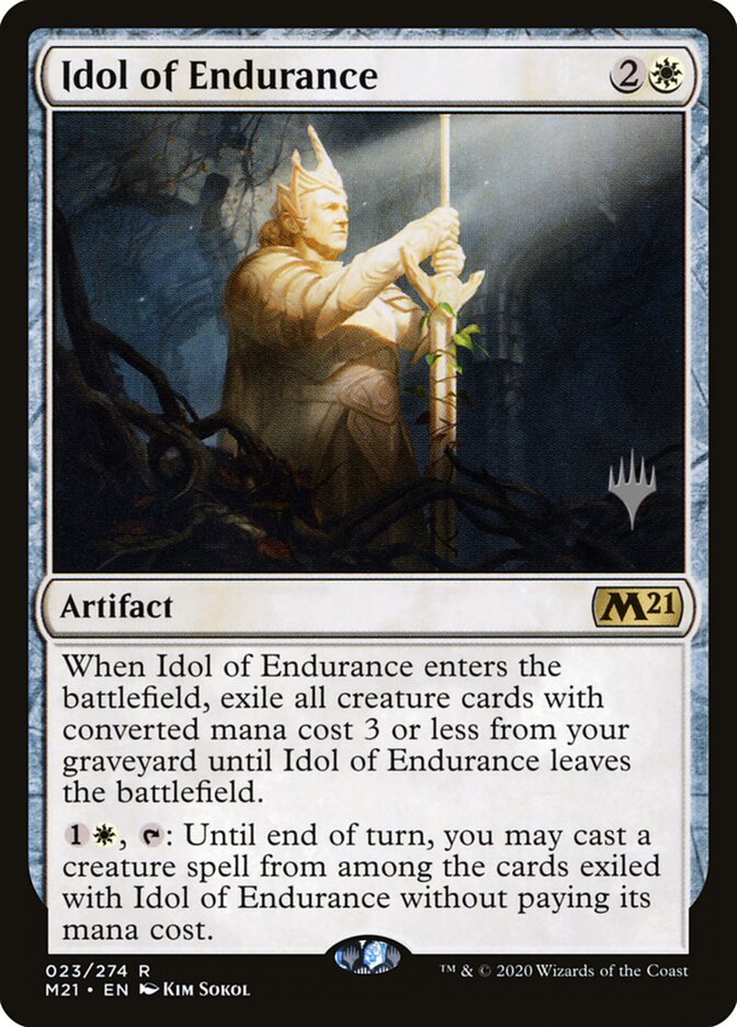 Idol of Endurance (Core Set 2021 Promos)