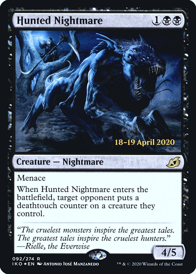 Hunted Nightmare (Ikoria: Lair of Behemoths Promos)