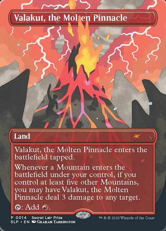 Valakut, the Molten Pinnacle (Secret Lair Promo)