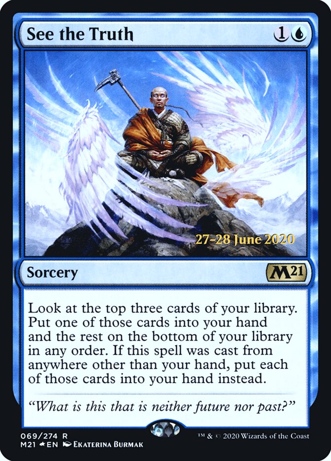 See the Truth (Core Set 2021 Promos)