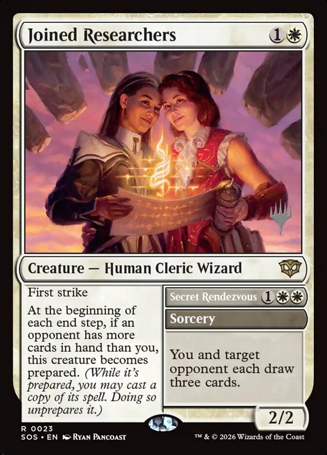 Joined Researchers // Secret Rendezvous (Secrets of Strixhaven Promos)
