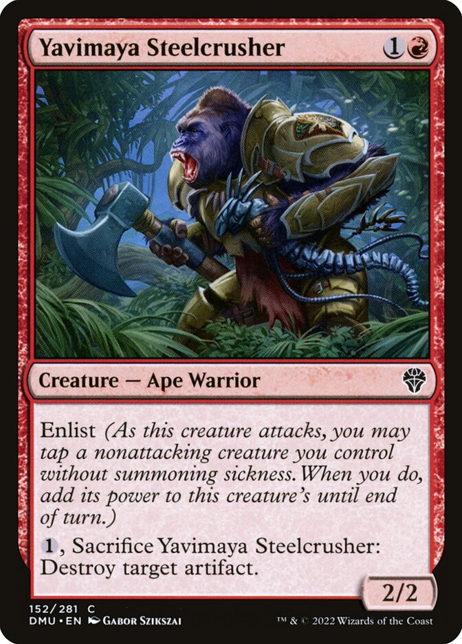 Yavimaya Steelcrusher (Dominaria United)