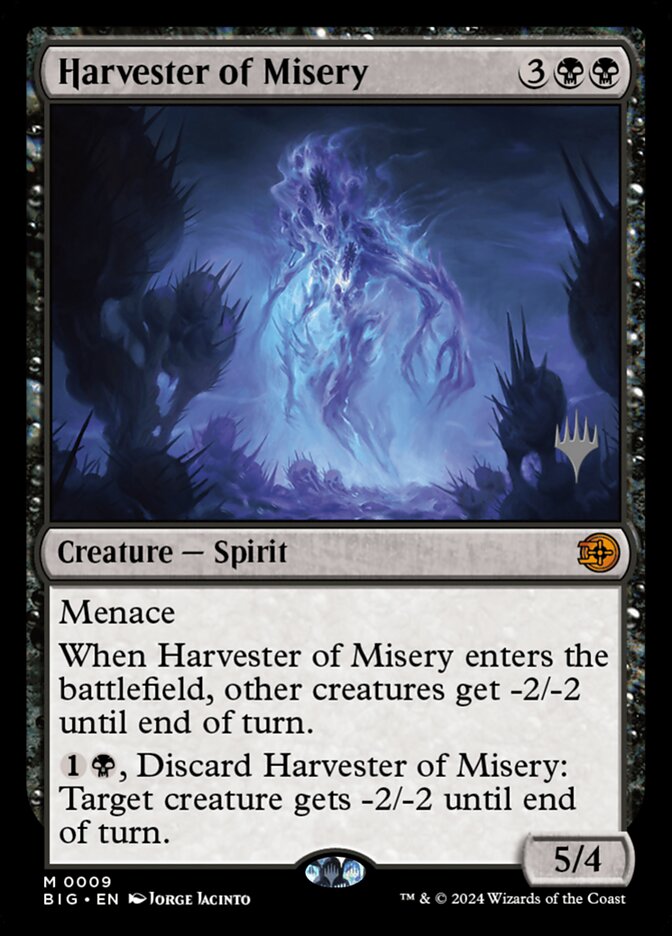 Harvester of Misery (The Big Score Promos)