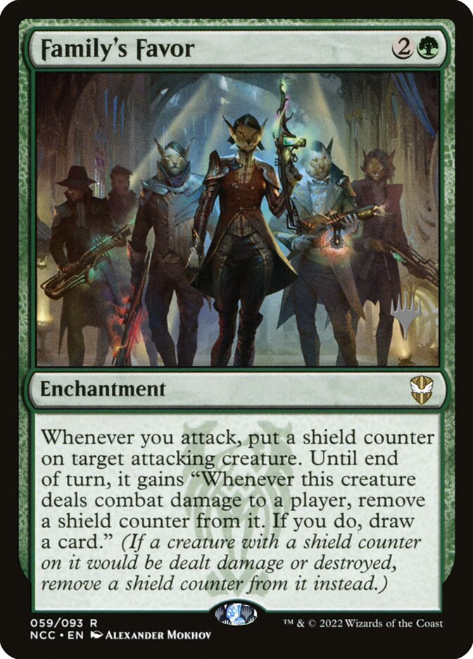 Family's Favor (New Capenna Commander Promos)