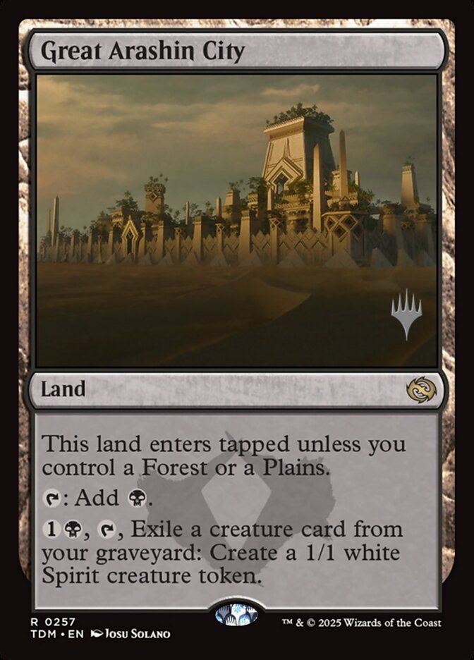 Great Arashin City (Tarkir: Dragonstorm Promos)