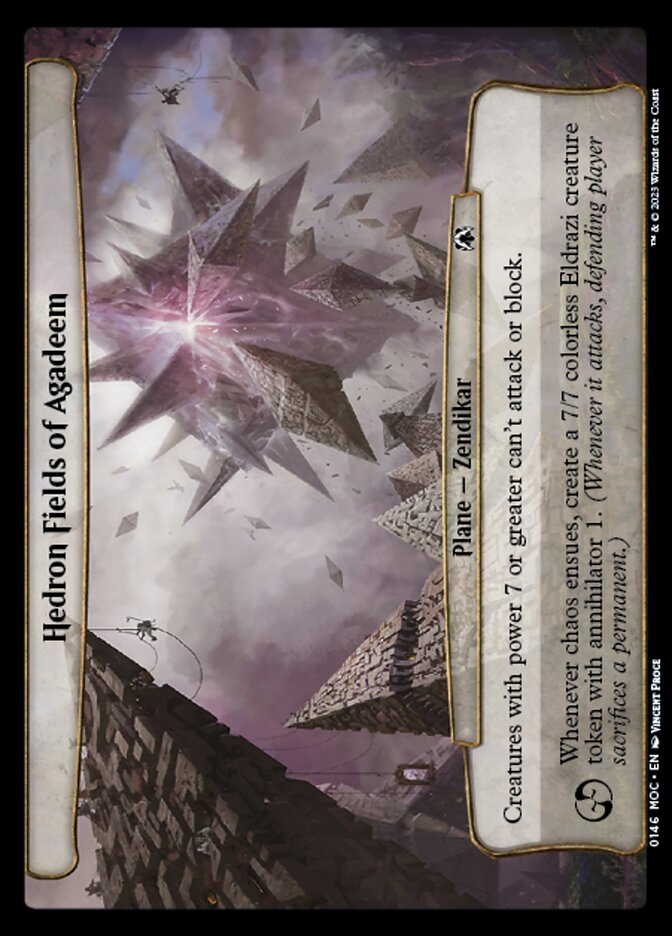 Hedron Fields of Agadeem (March of the Machine Commander)