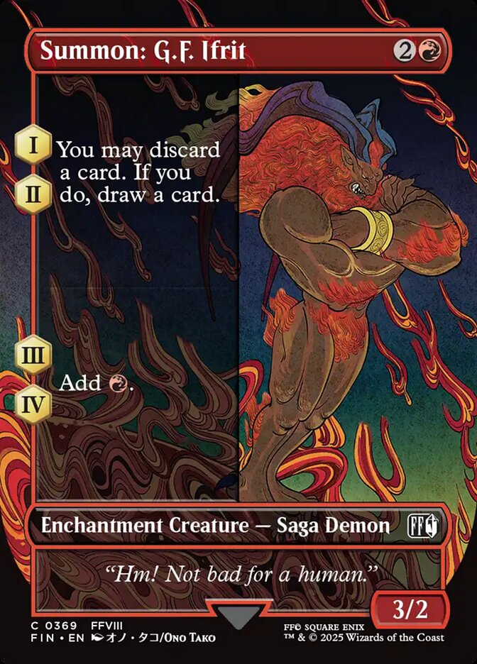 Summon: G.F. Ifrit (Final Fantasy)