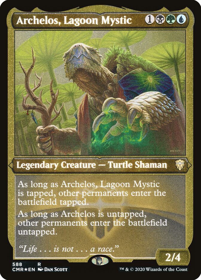 Archelos, Lagoon Mystic (Commander Legends)