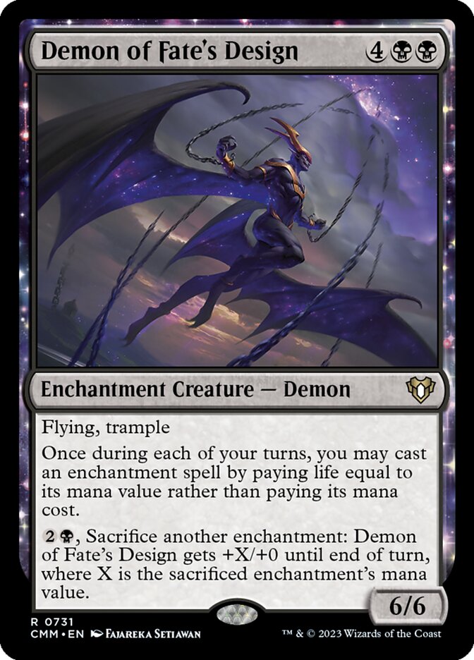 Demon of Fate's Design (Commander Masters)