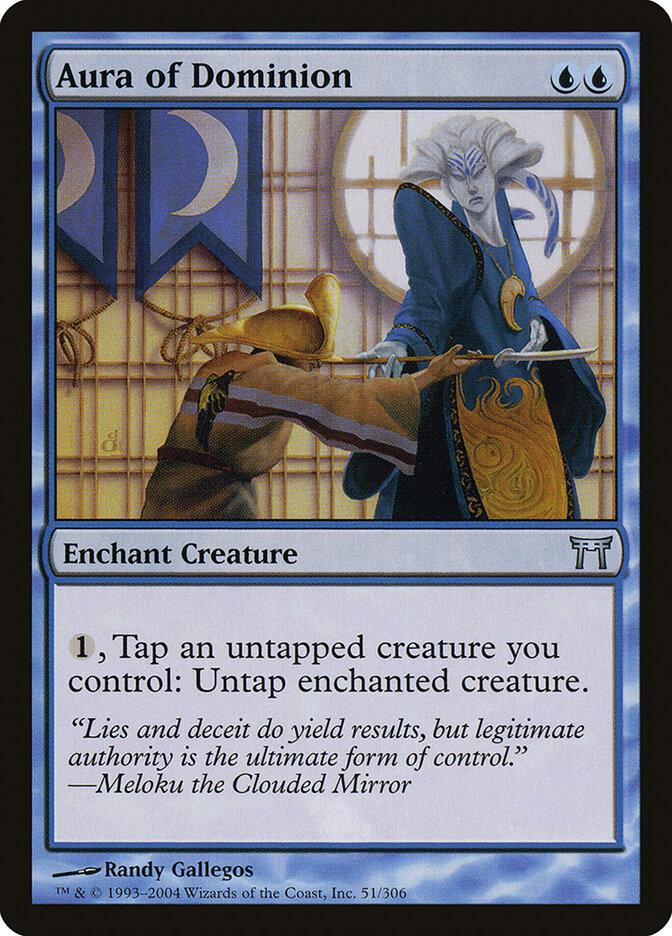 Aura of Dominion (Champions of Kamigawa)