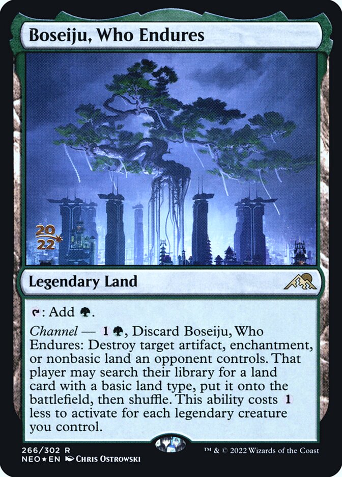 Boseiju, Who Endures (Kamigawa: Neon Dynasty Promos)