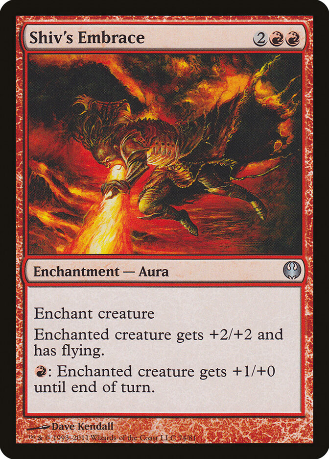 Shiv's Embrace (Duel Decks: Knights vs. Dragons)