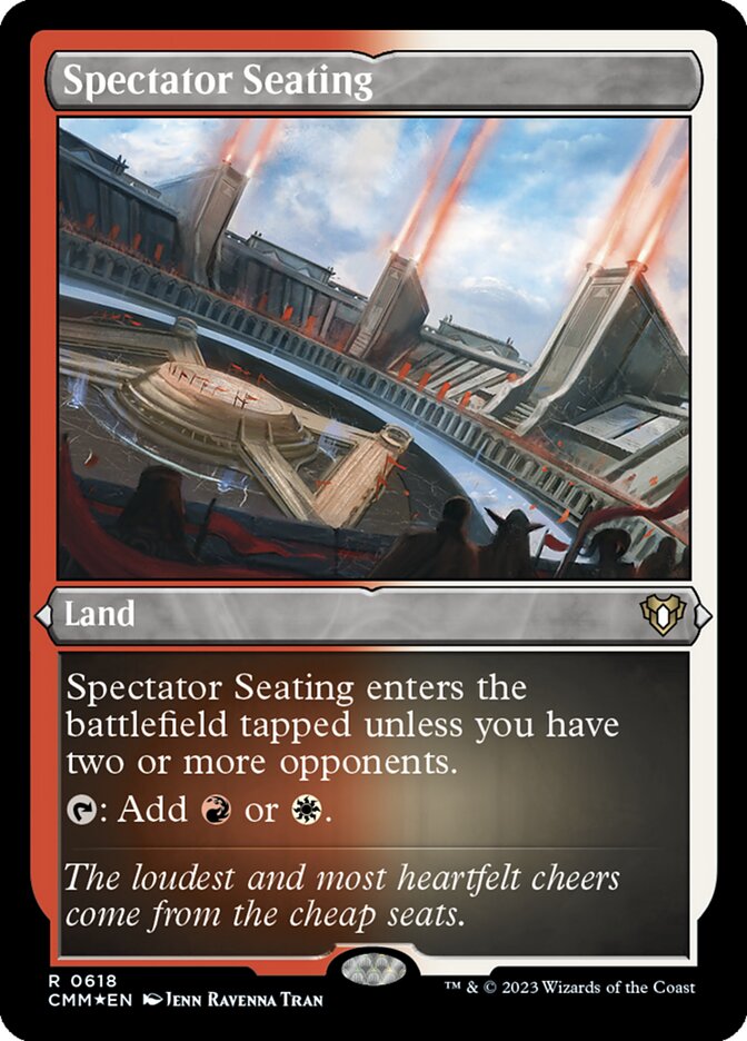 Spectator Seating (Commander Masters)