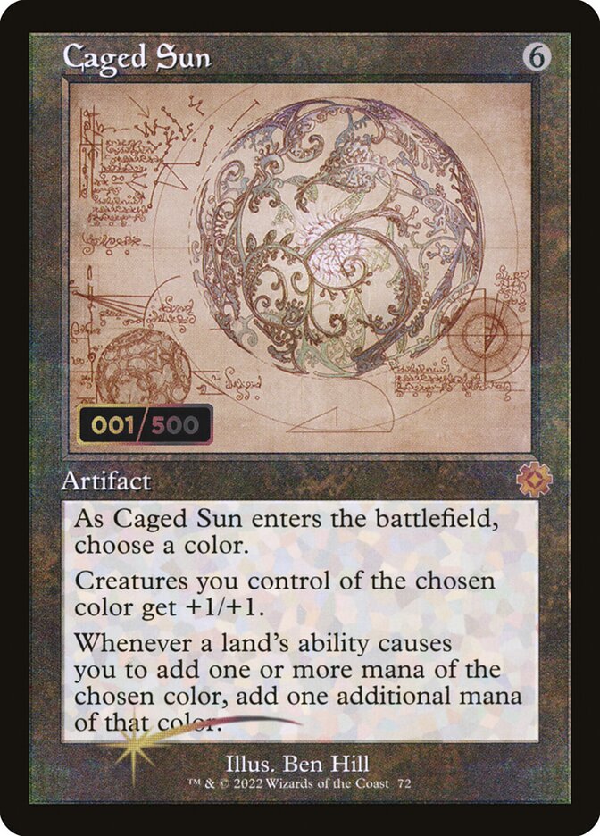 Caged Sun (The Brothers' War Retro Artifacts)