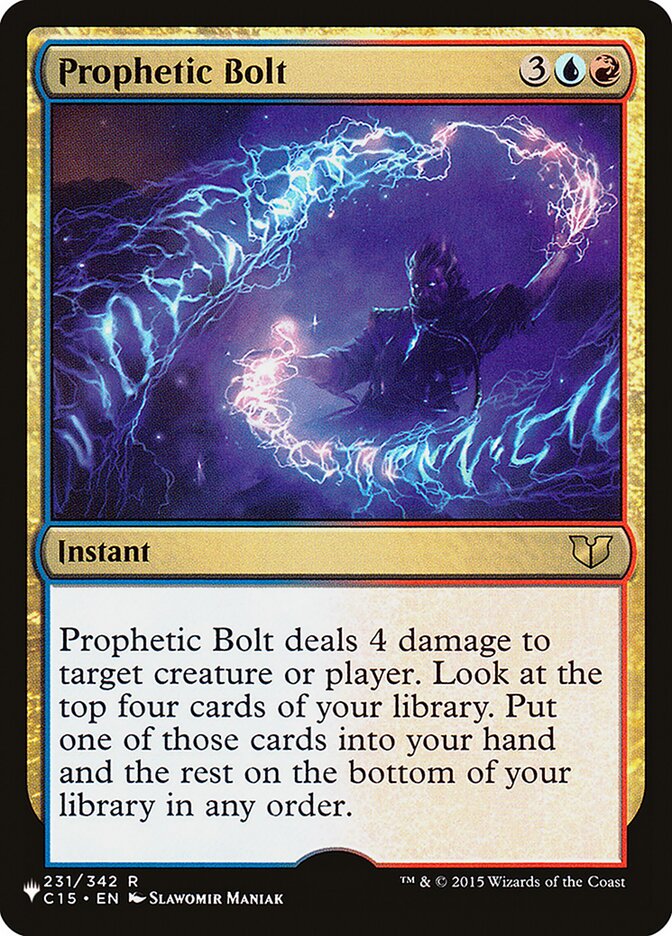 Prophetic Bolt (The List)