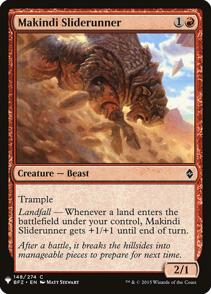 Makindi Sliderunner (The List)