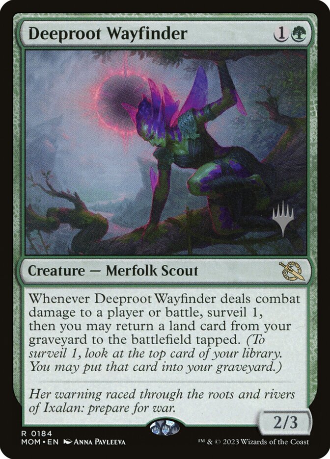 Deeproot Wayfinder (March of the Machine Promos)