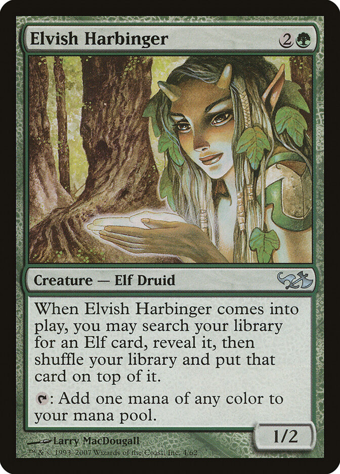 Elvish Harbinger (Duel Decks: Elves vs. Goblins)