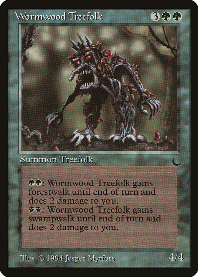 Wormwood Treefolk (The Dark)
