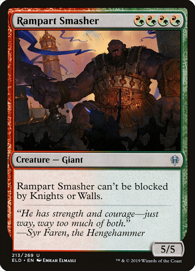 Rampart Smasher (Throne of Eldraine)