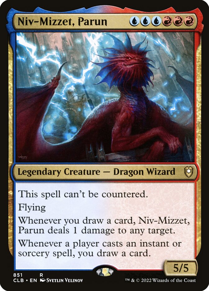 Niv-Mizzet, Parun (Commander Legends: Battle for Baldur's Gate)