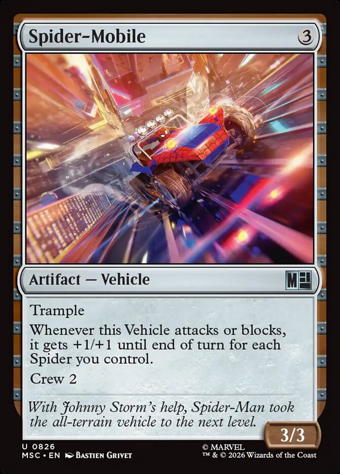 Spider-Mobile (Marvel Super Heroes Commander)