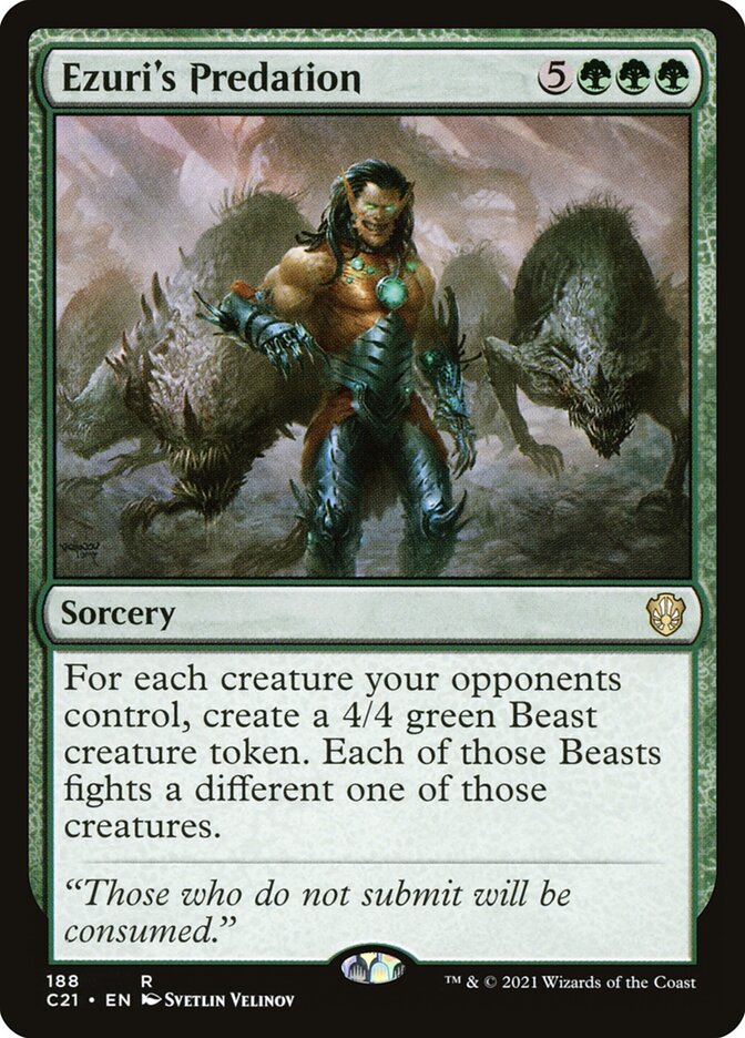 Ezuri's Predation (Commander 2021)