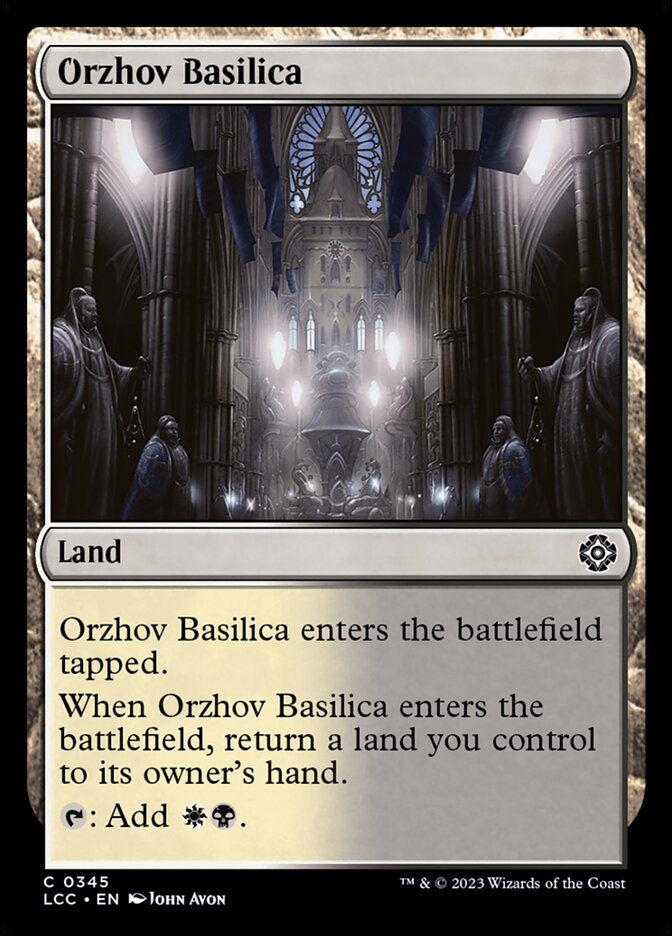 Orzhov Basilica (The Lost Caverns of Ixalan Commander)