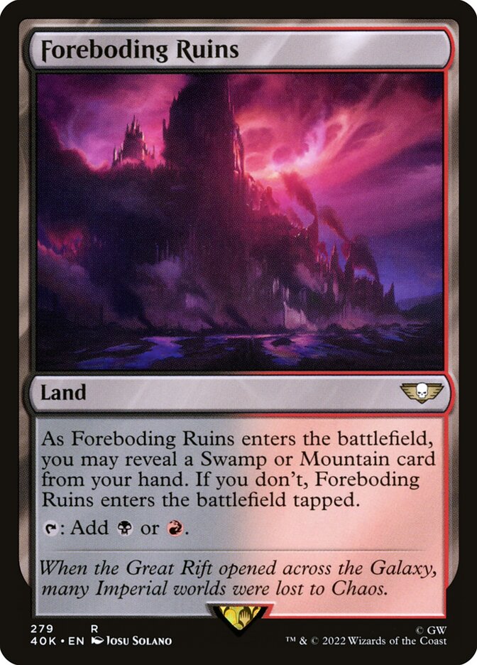 Foreboding Ruins (Warhammer 40,000 Commander)