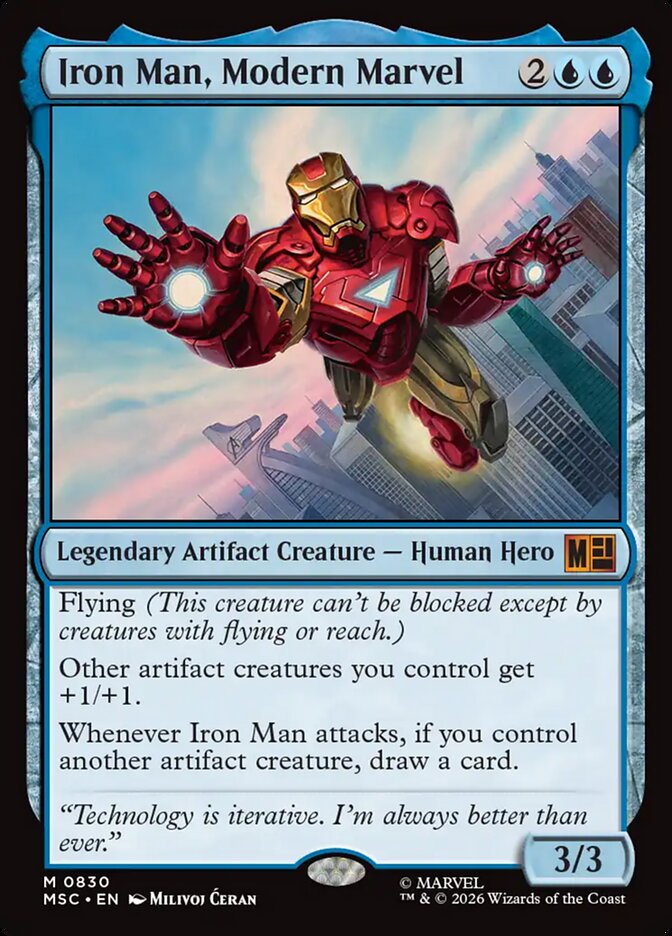 Iron Man, Modern Marvel (Marvel Super Heroes Commander)