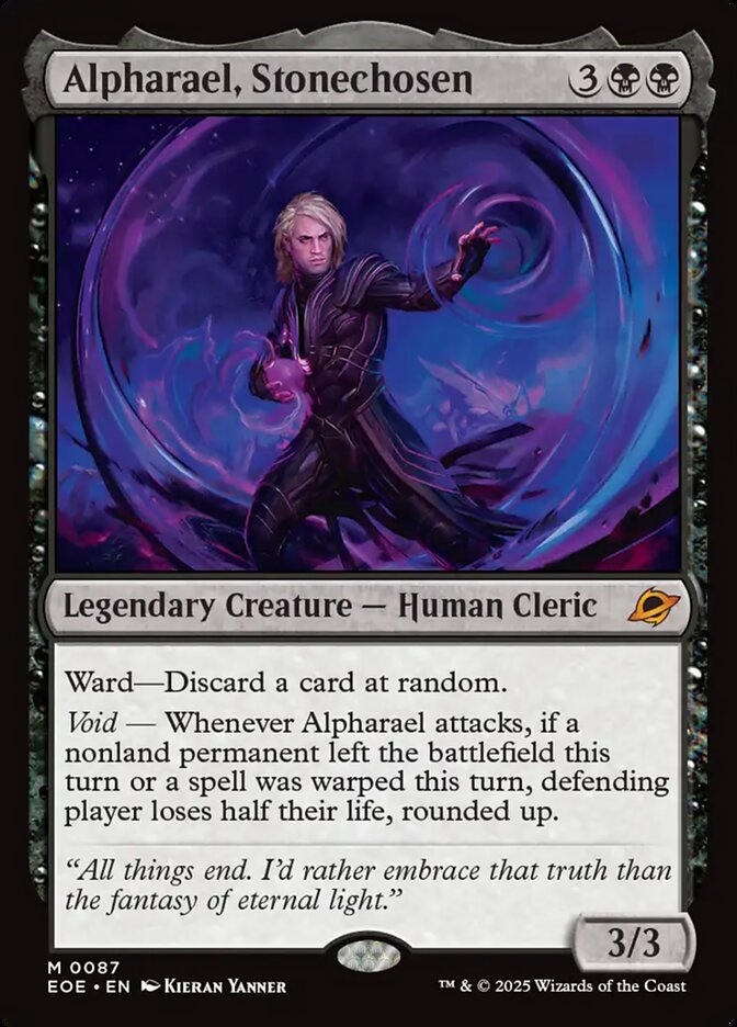 Alpharael, Stonechosen (Edge of Eternities)