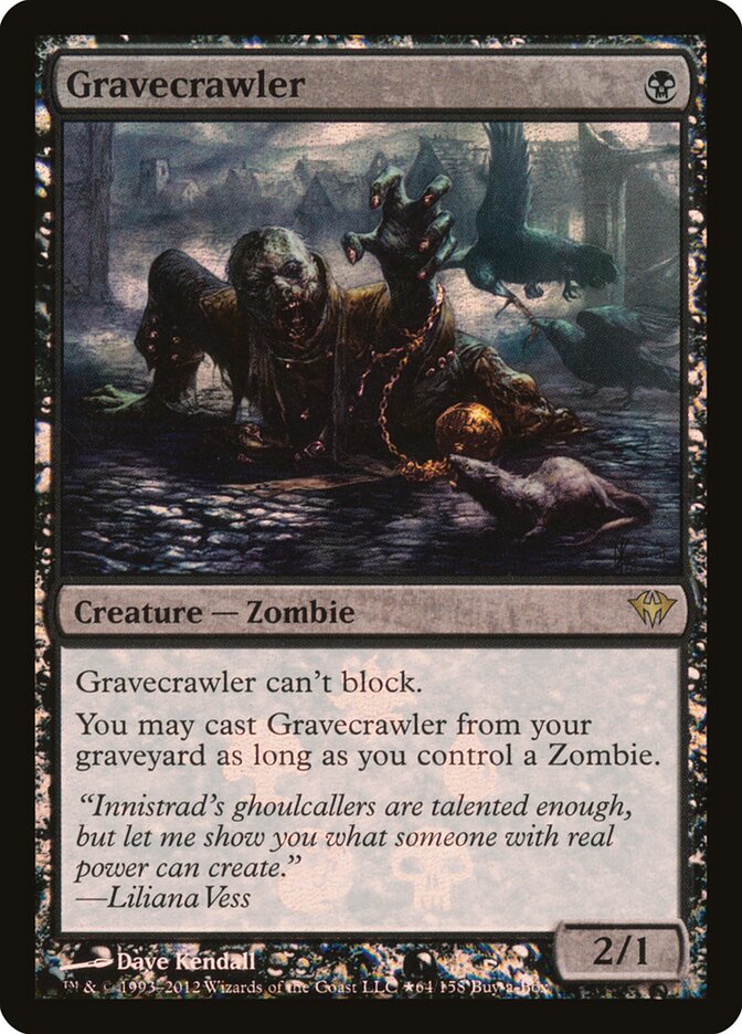 Gravecrawler (Dark Ascension Promos)