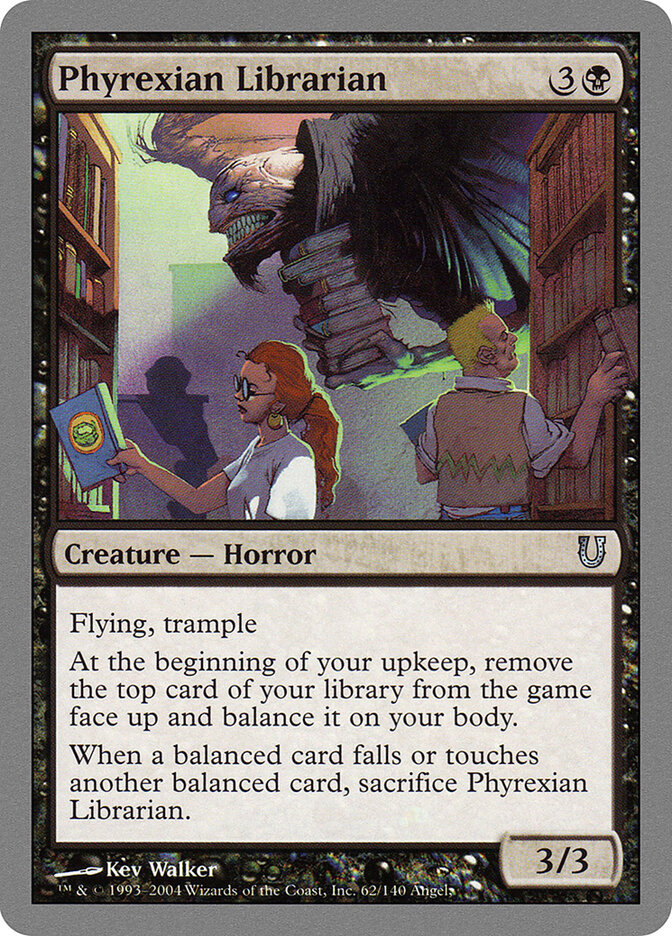 Phyrexian Librarian (Unhinged)