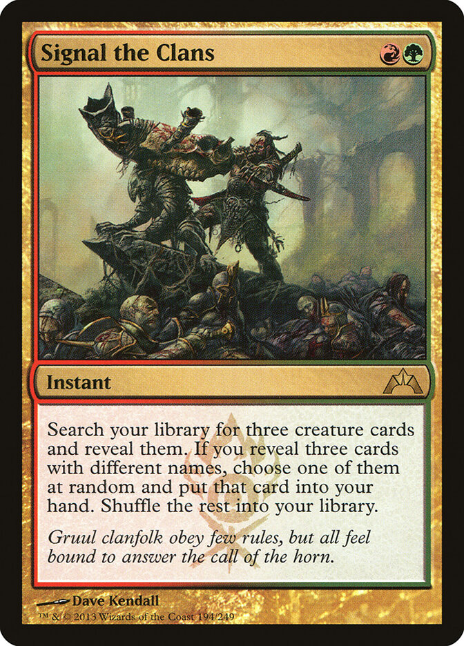 Signal the Clans (Gatecrash)