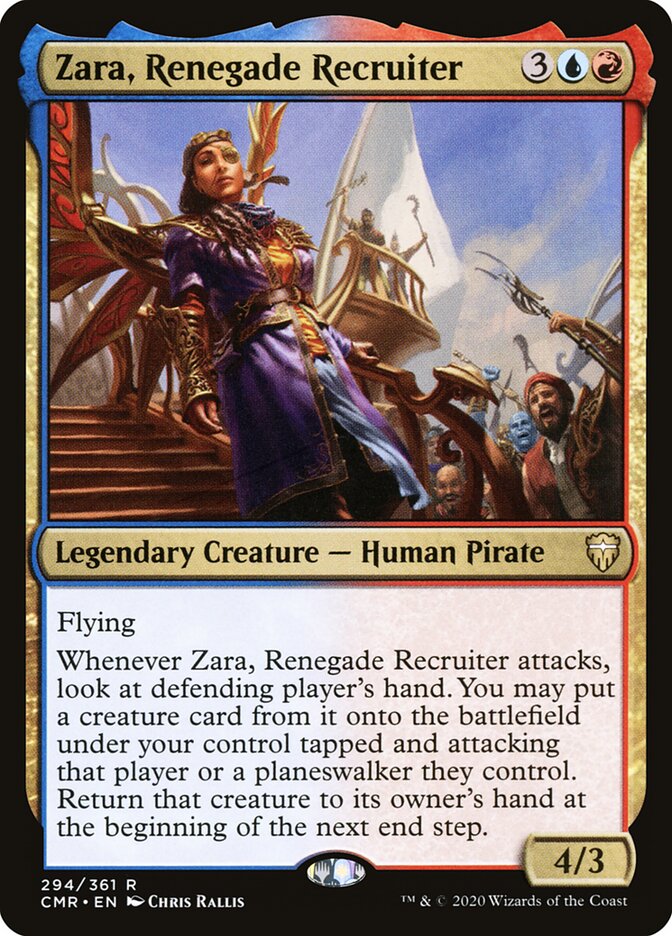Zara, Renegade Recruiter (Commander Legends)