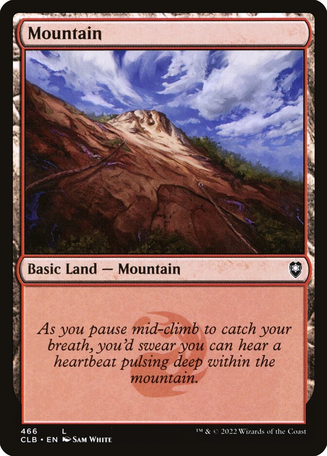 Mountain (Commander Legends: Battle for Baldur's Gate)