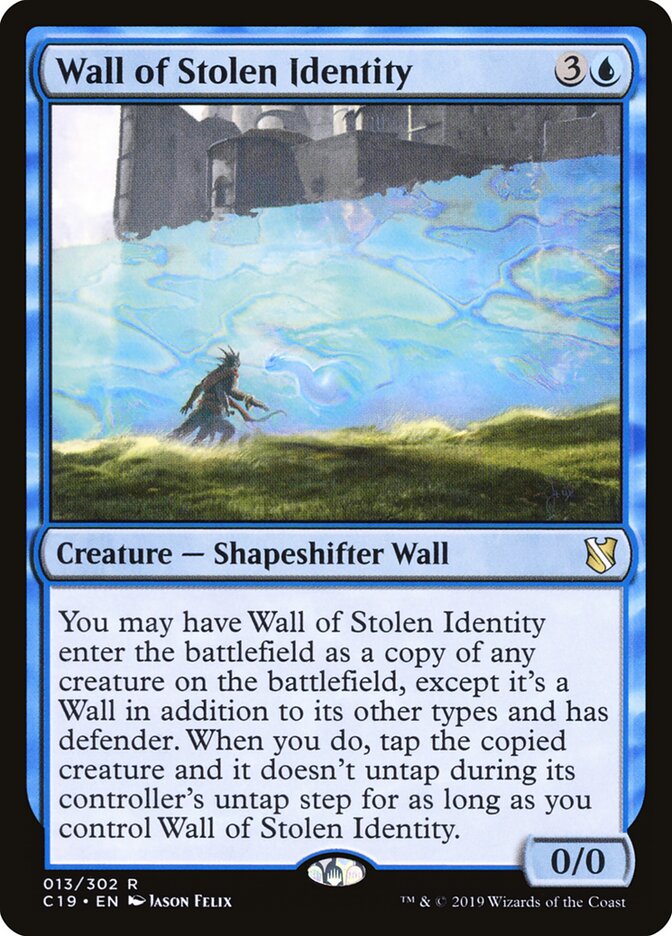 Wall of Stolen Identity (Commander 2019)