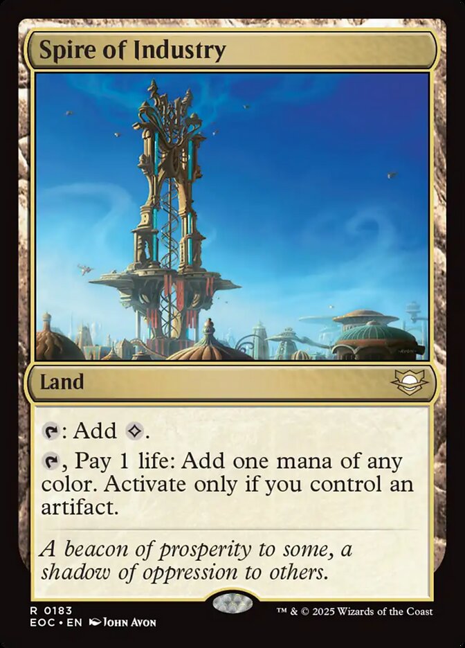 Spire of Industry (Edge of Eternities Commander)