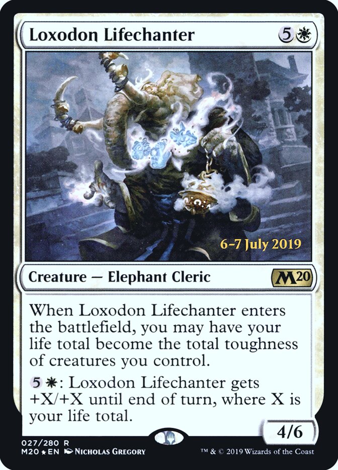 Loxodon Lifechanter (Core Set 2020 Promos)