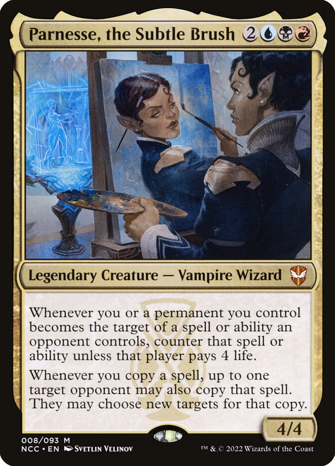 Parnesse, the Subtle Brush (New Capenna Commander)