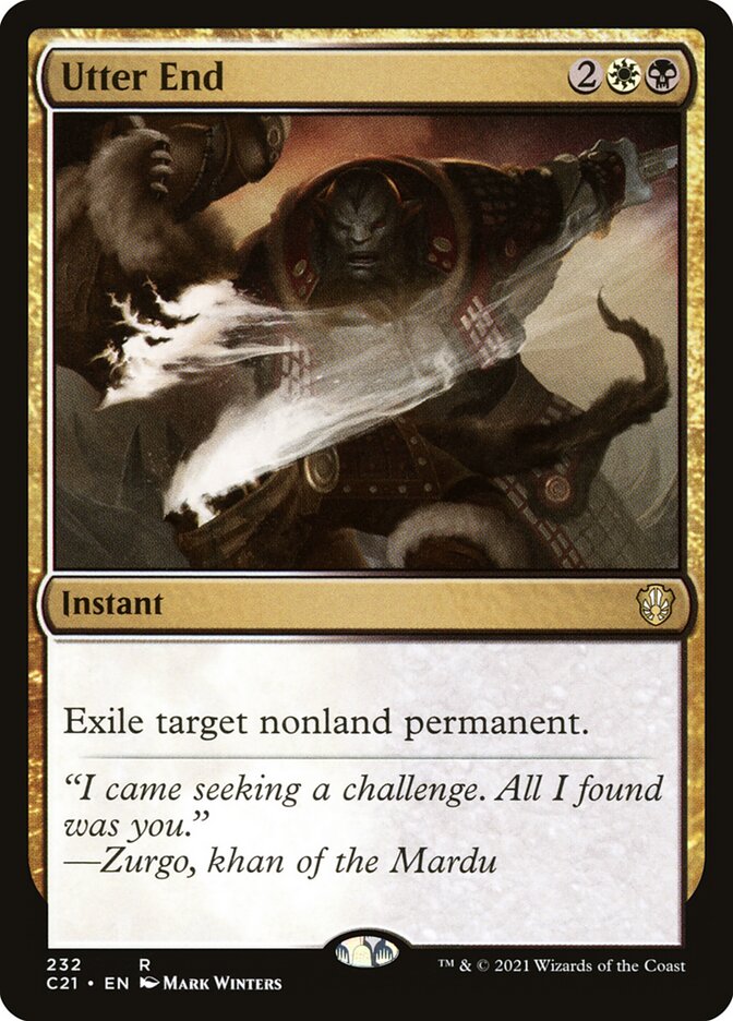 Utter End (Commander 2021)