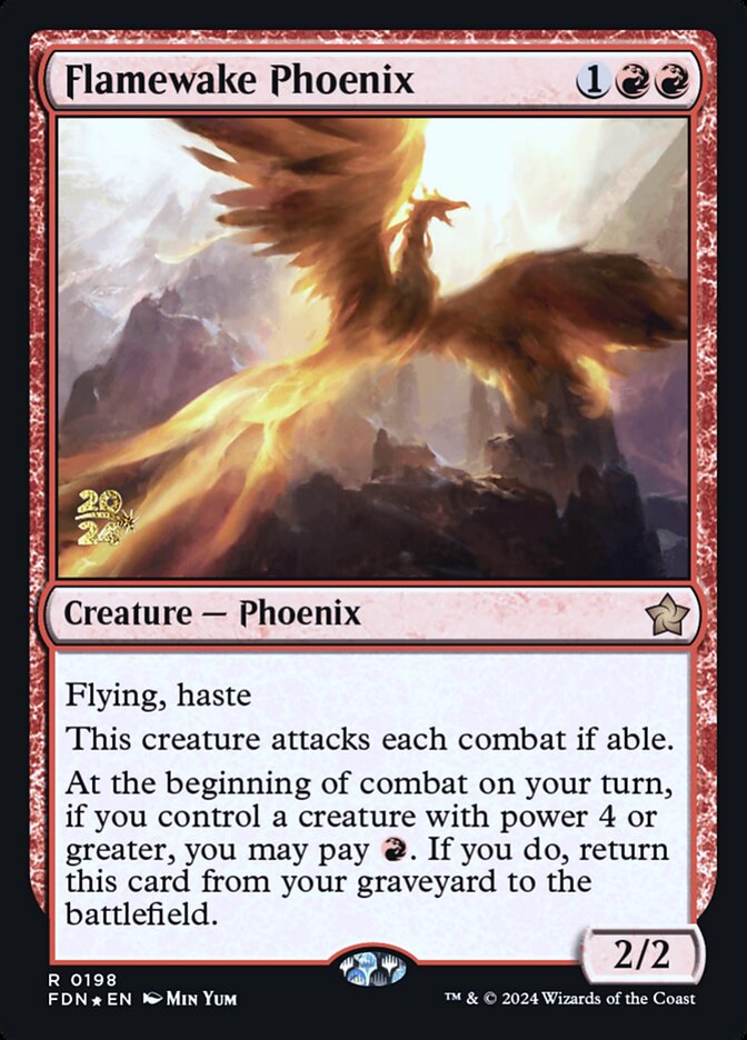 Flamewake Phoenix (Foundations Promos)