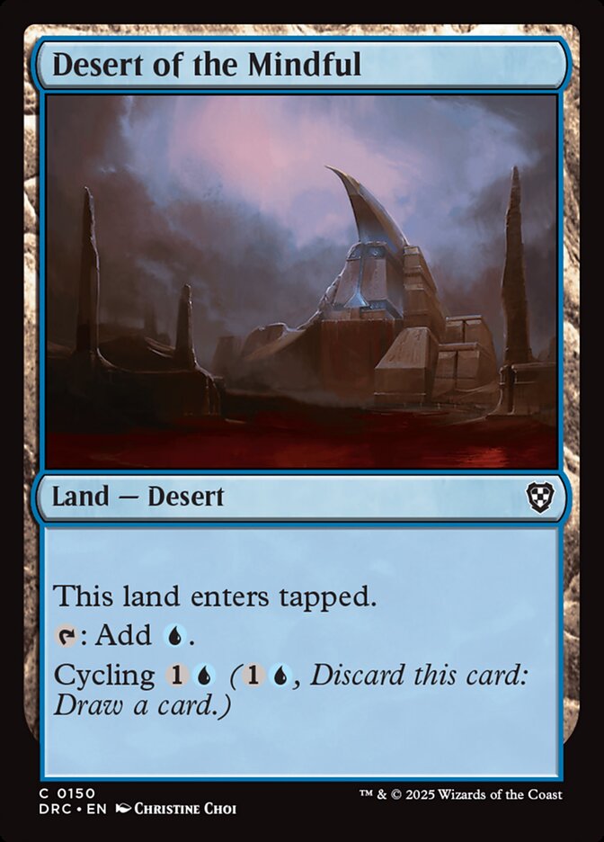 Desert of the Mindful (Aetherdrift Commander)