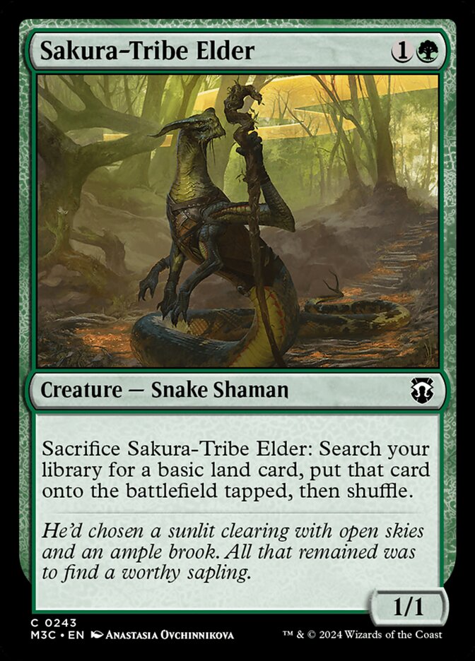 Sakura-Tribe Elder (Modern Horizons 3 Commander)