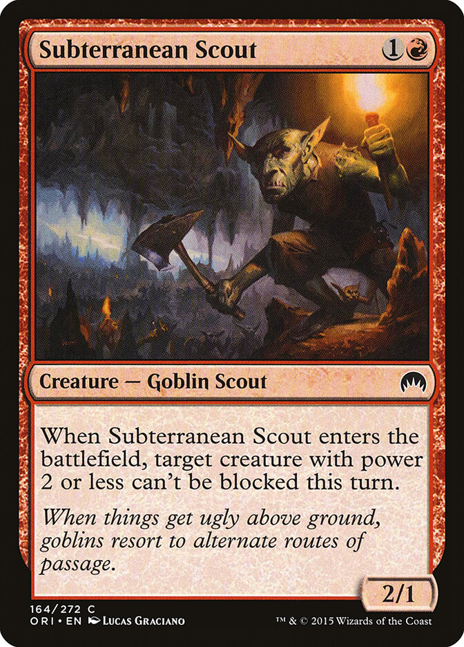 Subterranean Scout (Magic Origins)